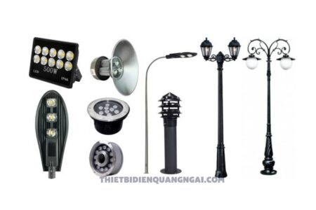 thiết bị chiếu sáng ngoài trời quảng ngãi